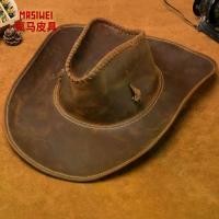 ราคา หมวกกันแดดคาวบอยตะวันตก, หนังม้าบ้า, หนังแท้, สำหรับผู้ชาย, สไตล์อังกฤษ, ยุโรปและอเมริกา, หมวกสุภาพบุรุษ, หมวกทรงสูง, ท่องเที่ยว, หมวกคาวบอยย้อนยุค (1732099137250297756)