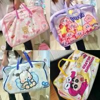 ราคา [จัดส่งทันที] พร้อมส่ง กระเป๋า ลายการ์ตูน น่ารัก กระเป๋าเดินทาง ใบใหญ่ พับได้ มีซิป ใส่เสื้อผ้า ท่องเที่ยว 04054 (1731924399435712028)