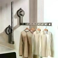 ราคา ราวตากผ้าแขวนระเบียง ราวไม่ต้องเจาะผนัง ราวตากผ้า ดูดแรง พับเก็บได้ แบบพกพา ประหยัดพื้นที่ ราวเหล็กแขวนเสื้อผ้า เหมาะสำหรับมรสุม พร้อมสำหรับระเบียง ห้องน้ำ ท่องเที่ยว ผู้เช่า บ้านขนาดเล็ก (17319530234