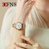 ราคา นาฬิกาผู้หญิง แบรนด์ OFNS สายเหล็ก ฝังเพชร สายหนัง พร้อมปฏิทิน [บ้านนิกิ] นาฬิกา เซตคู่ casio aq230 นาฬิกา เกาหลี นาฬิกา ขายดี (1732076515253519995)