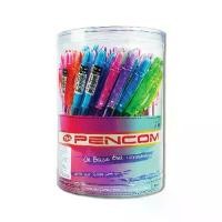 ราคา ปากกา ปากกาหมึกน้ำมัน ปากกาลูกลื่น Pencom OG04/A 0.7 mm. กระป๋อง 50 ด้าม คละสี [S24] ลดราคาร้อนแรงประจำเดือนนี้ (1732203252539556902)