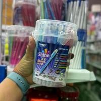 ราคา ปากกา Camry Shine 525 หมึกสีน้ำเงิน 525 หัว0.38 ปากกาแดง (50แท่ง) สินค้าพร้อมส่ง (1732088393373615565)