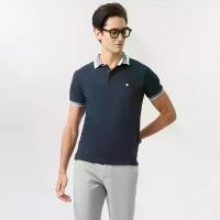 ราคา [จัดส่งทันที] LTD เสื้อโปโลแขนสั้น ผู้ชาย สีกรมท่า| โปโลรุ่นใหม่| 03545 (1732259842242349113)