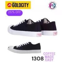 ราคา Certified productsGold City แท้ 100% [รุ่น1308] รองเท้าผ้าใบแฟชั่น ทรงแจ็ค สีขาว สีดำ ผู้ชาย/ผู้หญิง ทรงคลาสสิค (1731763815422526790)