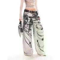 ราคา กางเกงยีนส์พิมพ์ลายโซ่ดิจิตอล 3 มิติ สไตล์อเมริกัน unisex พลัสไซส์ สำหรับผู้หญิง สไตล์สตรีท ทรงหลวม กางเกงขากว้าง มาใหม่ ยีนส์ วินเทจ hara baggy jeansผู้ชาย ลีวาย ริมแดง 501 แท้ samurai jeans nct (173