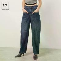 ราคา CPS CHAPS กางเกงยีนส์แต่งกระเป๋ากางเกงโอเวอร์ไซส์ ผู้หญิง UTILITY BARREL LEG JEANS รุ่น C25WFJA196 (AW25#A1) (1731874219089954094)