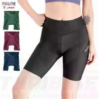 ราคา [COD] ผู้หญิง กางเกงปั่นจักรยานขาสั้นเป้าอิตาลี ยี่ห้อ Route by JAVA มีกล่อง (1731964470201583194)