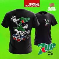 ราคา เสื้อยืดแขนสั้น เฮฟวี่เวท-260 กรัม สำหรับผู้ชาย/ผู้หญิง ระบายอากาศ ใส่สบาย สไตล์ผ่อนคลาย ลายเสื้อยืดจำกัด 1 ชิ้น Fido Dido, 7up, D01-Unisex สไตล์ฮ่องกงไฮสตรีท ท็อปส์ซูเสื้อยืดแขนสั้น (1731334042873201