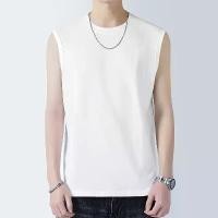 ราคา เสื้อกั๊กผ้าฝ้ายผู้ชาย เสื้อกั๊กแขนกุด เสื้อยืด เสื้อกล้าม Hurdle กีฬา ฟิตเนส แฟชั่นผู้ชาย (1729688256298846767)