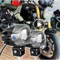 ราคา [COD] [Tiktok]สปอร์ตไลท์ VEMAX สปอร์ตไลท์ติดรถยนต์ สว่างกว่าไฟหน้ารถ BMW ไฟสปอร์ตไลท์ ติดรถยนต์ รถบิ๊กไบค์ รถออฟโรด แถมฟรี‼️ สวิตช์ ติดรถยนต์ และ มอเตอร์ไซค์ (1732143865857606704)