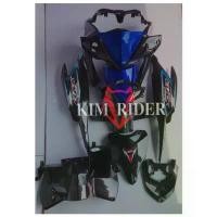 ราคา COD เฟรม ชุดสี ฮอนด้า คลิก 125 i Honda Click 125i รถปี 2012-2015 จำนวน 11 ชิ้น รุ่นไฟธรรมดา สีดำน้ำเงิน Motorcycle มอเตอร์ไซค์ (1730843149911230875)