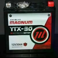 ราคา แบตเตอรี่ มอเตอร์ไซค์ MAGNUM YTX-30 (12V 30AH) สำหรับ harley davidson Made in Thailand (1732053138599545207)