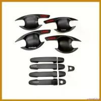 ราคา unswelshop คุณภาพรับประกันได้ เบ้ารองมือเปิด+ครอบมือจับ VIOS วีออสปี 2007-2012 สีดำด้านโลโก้แดง Car รถยนต์ Sticker รถจักร (1730377622753937637)