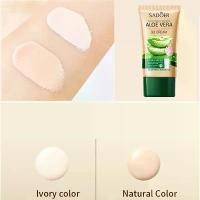 ราคา บีบีครีมว่านหางจระเข้ SADOER 1.41oz ให้ความชุ่มชื้นและปกปิด รองพื้น กันน้ำ ติดทนนาน น้ำหนักเบา เหมาะสำหรับทุกสภาพผิว เฉดสีธรรมชาติและสีงาช้าง สูตรให้ความชุ่มชื้นพร้อมสารสกัดจากว่ (1731887772488600446)
