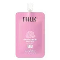 ราคา MILLE Super Whitening Gold Rose BB Cream SPF30 PA++ ใบหน้า รองพื้น (1729694260210731395)