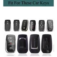 ราคา ฝาครอบกุญแจรถ, รีโมทคอนโทรลแบบไม่ใช้กุญแจ, วัสดุโลหะผสมสังกะสีและซิลิโคน, XF (6D), เหมาะสำหรับ Toyota Harrier, Xu80, Hilux Rogue Revo, 2013-2023, Fortuner, Innova, 2022, ปลอก ถาด รองพื้น รถ ยนต์ (1731