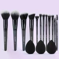 ราคา ชุดแปรงแต่งหน้าและฟองน้ำ 12 ชิ้น แปรงแต่งหน้า แปรงคอนซีลเลอร์ รองพื้น อายแชโดว์ พร้อมฟองน้ำ 3 ชิ้น ขนแปรงนุ่ม แปรงเครื่องสำอาง (1731624746297165410)