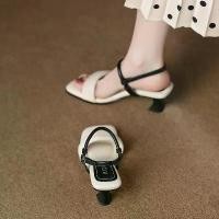 ราคา รองเท้าส้นสูง Stiletto สไตล์ฝรั่งเศส สำหรับผู้หญิง 7633-1 ฤดูร้อน 2025 มาใหม่ หัวเหลี่ยม สายรัดเดียว รองเท้าแตะกันกระแทก aldo disney collection รองเท้า ผ้าใบ ของ ผู้ หญิง (1732051090992563818)