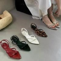 ราคา รองเท้าส้นสูง แบบสวม สำหรับผู้หญิง ลายเสือดาว สายบาง ปลายแหลม รองเท้าแตะส้นเตารีด รองเท้า truffle footwear zhoelala รองเท้า รองเท้า fitflop รองเท้า labotte รองเท้า catandsofa (1731946698371335248)