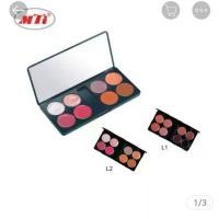 ราคา Mti Lip Palette เอ็มทีไอ ลิปสติก พาเลทท์ (1732112817532602141)