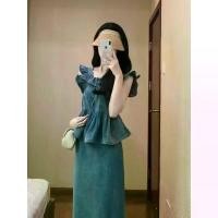 ราคา เสื้อกั๊กยีนส์ คอเหลี่ยม นัวเนียฝรั่งเศส กระโปรงยาวเอวสูง สูทสองชิ้น มาใหม่ ชุด เอี๊ยม กระโปรง ยาว ชุด เซ็ท ไป ทะเล บอดี้ สูท atipa ชุด ผ้า ลินิน ชุด สงกรานต์ (1731374316517492641)