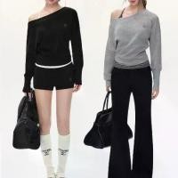 ราคา Andyet AD1 เสื้อยืดแขนยาว แฟชั่นสตรี ชุดกางเกงวอร์ม ขี้เกียจ สง่างาม ชุดแฝด ขายตรงจากโรงงาน สงกรานต์ ชุด (1732031716026582118)