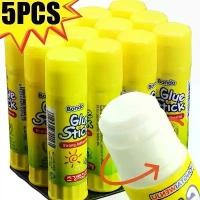 ราคา แท่งกาวแข็ง สีขาว ความหนืดสูง เหมาะสำหรับเครื่องเขียนสำหรับนักเรียน สมุด DIY อุปกรณ์การเรียนและสำนักงาน มีให้เลือก 1/3/5 ชิ้น (1732055014405473817)