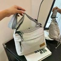 ราคา กระเป๋าสะพายไหล่, ผู้ชายและผู้หญิงกระเป๋าเดียวกัน, ทันสมัยและหลากหลาย, หลายช่อง, กระเป๋าสะพายข้าง, ผ้าไนลอนล้าง, กันน้ำ, กระเป๋าลำลอง, selempang กระเป๋า ใส่ สมุด บัญชี ทะเบียน รถ บ้าน (173134049569508