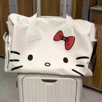 ราคา กระเป๋าสะพายข้าง Hello Kitty ดีไซน์การ์ตูนน่ารัก กระเป๋าขนาดใหญ่ โบว์ เหมาะสำหรับฟิตเนส กระเป๋าสะพายข้าง กระเป๋าลำลอง สมุด ใส่ พาสปอร์ต (1731393842488379106)