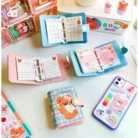 ราคา Hotwind พร้อมส่ง(4ลาย) bentoy milkjoyสมุดบันทึก MINI สมุดแพลนเนอร์แถมสติ๊กเกอร์น่ารัก NO.สมุดMiniDIY ลดราคาร้อนแรงประจำเดือนนี้ (1732107615602967775)