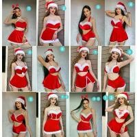 ราคา พร้อมส่ง ชุดเซ็ต 2 ชิ้น ชุดคริสมาสต์ ชุดแซนตี้ Santy dress ชุดแซนตี้น่ารักๆ เซ็กซี่ คําแนะนําผลิตภัณฑ์ใหม่ของเดือนนี้ สร้อย สมายด์ สไตล์ สาวอวบ (1731914813389964759)