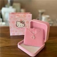 ราคา สร้อยคอผู้หญิง ดีไซน์แมวคิตตี้ จี้หวานและน่ารัก โซ่กระดูกไหปลาร้า เครื่องประดับ สร้อย คอ (1731748499280726930)