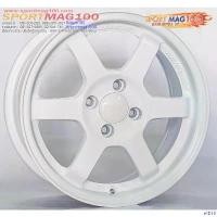 ราคา piiczshop คุณภาพรับประกันได้ ล้อแม็กซ์ TE37 ก้านตรง สีขาว ขนาด 7-15นิ้ว 4รู100 ET35 [19132] (1732290986978282281)