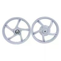 ราคา ล้อแม็กสีขาว มีโอ(MIO)ฟีโน่(FINO) นูโว(NOUVO) NOUVO-MX 115CC ขอบ14สีขาว มาพร้อมลูกปืน+บูชกลาง จานดิสหน้า 4 รู (1731954594104313698)