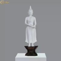 ราคา พระประจำวันพุธ พระพุทธรูปปางอุ้มบาตร พระประจำวันเกิด (สีขาว) (1732050874628803256)