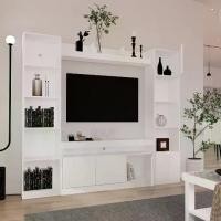 ราคา Looms ตู้โชว์ + วางทีวี ขนาด 200 ซม. รุ่น CONLIN สีขาว (200x30x180 ซม.) (1730141847683828394)