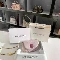 ราคา กระเป๋าสะพายไหล่ สีชมพู น่ารัก มีนัวเนีย (1731065627544553928)