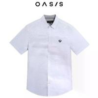 ราคา ดาราแนะนำ โอเอซิสเสื้อเชิ้ตผู้ชาย ลายทาง เสื้อแขนสั้น 100% ผ้าฝ้าย รุ่น MWSF-4501 สีเทา สีน้ำเงิน สีส้ม สีชมพู สีฟ้าTikTok (1732162875454817663)