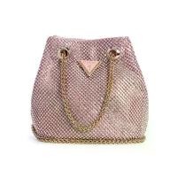 ราคา GUESS กระเป๋า ZALINA POUCH รุ่น RP935075 สีชมพู (1730829265815440134)