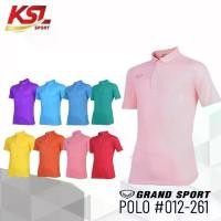 ราคา Certified productsGrand Sport เสื้อโปโลแกรนด์สปอร์ต เสื้อทำงาน ใส่สบาย ไม่ต้องรีด สีล้วน รหัส 12-261 (012261) สีชมพู/ส้ม/ม่วง/เหลือง/ฟ้า (1731273081202115716)