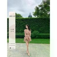 ราคา ชุดชีฟอง สีชมพู น่ารัก และเซ็กซี่ สำหรับผู้หญิง ในสต็อก เสื้อชีฟองคอวีฤดูใบไม้ร่วง 2025 กระโปรงชั้น ชุดสองชิ้น (1732199997978412036)