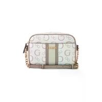 ราคา GUESS กระเป๋า BRECKEN MINI CROSSBODY รุ่น HG943270 สีชมพู (1730829263432289030)
