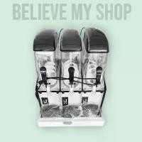 ราคา เครื่องทำสเลอปี้ 3โถ (12ลิตรx3) สีดำ ระบบดิจิตอล พร้อมส่ง (1730425074252482640)