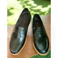 ราคา พร้อมส่ง. Penny Loafers เปลี่ยนไซส์ฟรี รองเท้าคัชชูหนังแท้ สีดำ สไตล์เกาหลี รุ่นพรีเมี่ยม ใส่ออกงาน งานพิธี หรือใส่ทำงาน (1731813643827840096)