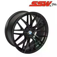 ราคา ล้อแม็กขอบ19 แม็กซ์เบ้น แม็กซ์BMW (ราคา4วง) ส่งฟรี!! 19x8.5/9.5 ET+40/42 สีดำ BK/MATT ยี่ห้อ SSW รุ่น 348 ใหม่แกะกล่อง ผลิตไทยประกันคุณภาพ6ปี (1729988721882925529)