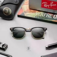 ราคา แว่นตากันแดด Ray-Ban RB3016 รุ่น Clubmaster สีน้ำตาล / สีดำ (1731886796565154211)
