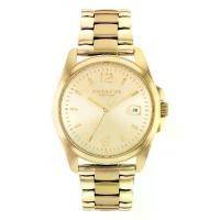 ราคา COACH Greyson รุ่น CO14503911 นาฬิกาข้อมือผู้หญิง สายสแตนเลส สีทอง หน้าปัด 36 มม. (1731000529078094611)