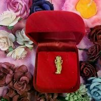 ราคา องค์พระแม่ลักษมี สำหรับนำไปเลี่ยมด้วยตนเอง สีทอง นางฟ้า ขนาดพอดีสำหรับทำจี้ห้อยคอ (1729612563459574275)