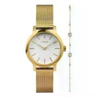ราคา Timex TWG063900 Womens Transcend Box Set นาฬิกาข้อมือผู้หญิง สีทอง 31 mm. (1730742172159150867)