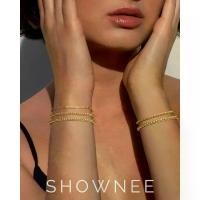 ราคา สร้อยข้อมือลูกปัด สีทอง สำหรับผู้หญิง ชุบทอง 14K สร้อยข้อมือลูกปัดยืดทอง ชุดสร้อยข้อมือกันภูมิแพ้ วางซ้อนกันได้ (1731848749221577840)